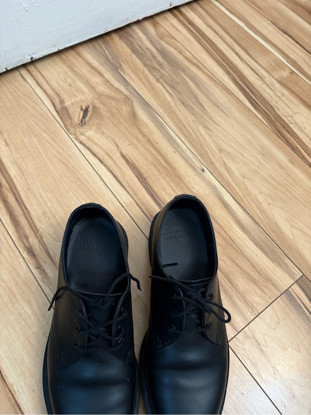 Dr Martens 1461 MONO SMOOTH LEATHER OXFORD SHOES - Picture 3 of 7